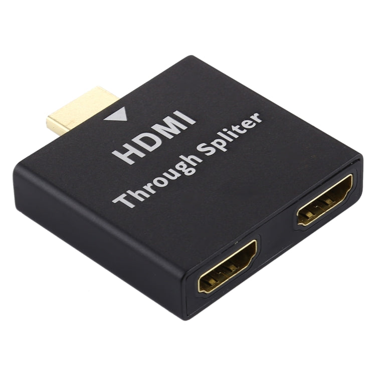 Splitter passante in lega di alluminio da 1 a 2 HDMI, HDMI Spliter Splitter passante in lega di alluminio da 1 a 2 HDMI, HDMI Spliter